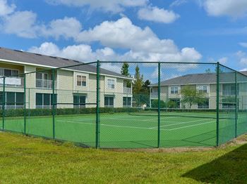 Exterior tennis courts 